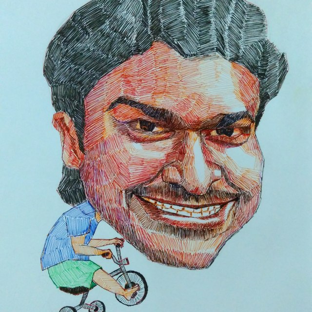 Pen Caricature