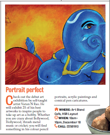 18th December in Bangalore Mirror