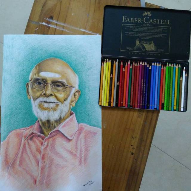 Faber Castell Polychromos Pencil Portrait