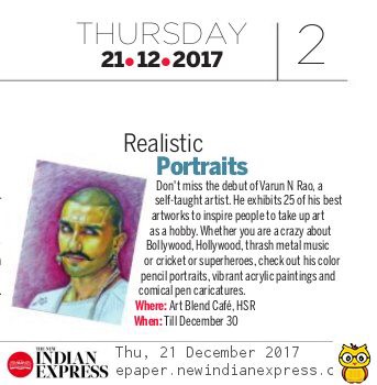 21st December in New Indian Express