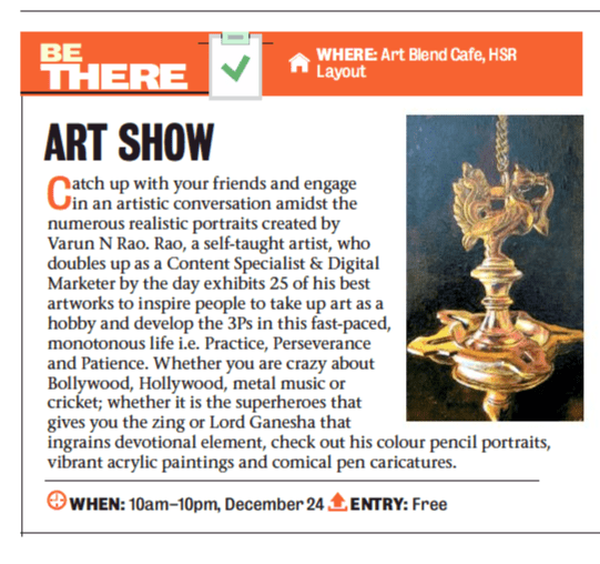 24th December in Bangalore Mirror