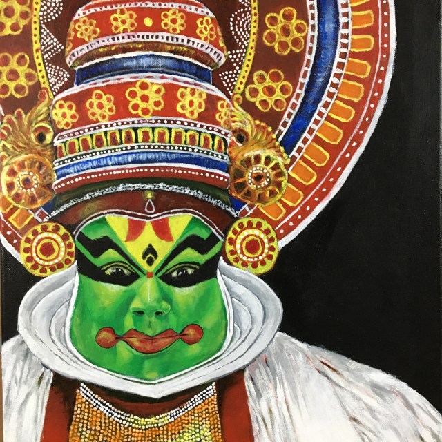 Acrylic Painting on Stretched Canvas